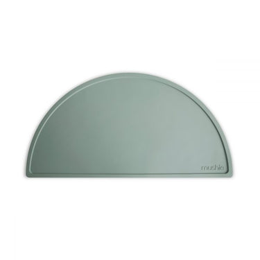 Mushie Silicone Place Mat, Cambridge Blue